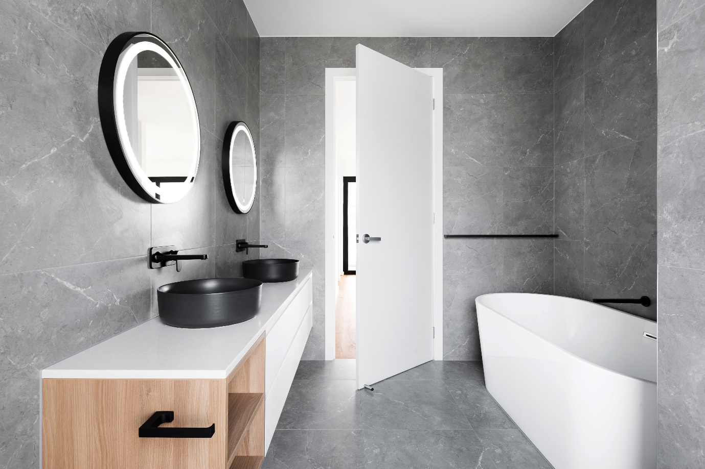 modern bathroom interior