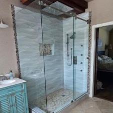 AMAZING SLIDING SHOWER SURROUND